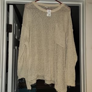 Easel Tunic style Sweater
